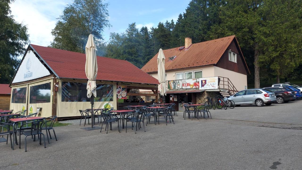 Lipno Apartments Bergmax, Ski Areal Lipno 16Min Dojezd - Resort Male Lipno S Terasou A Zahradkou, Parking Free Černá v Pošumaví Dış mekan fotoğraf