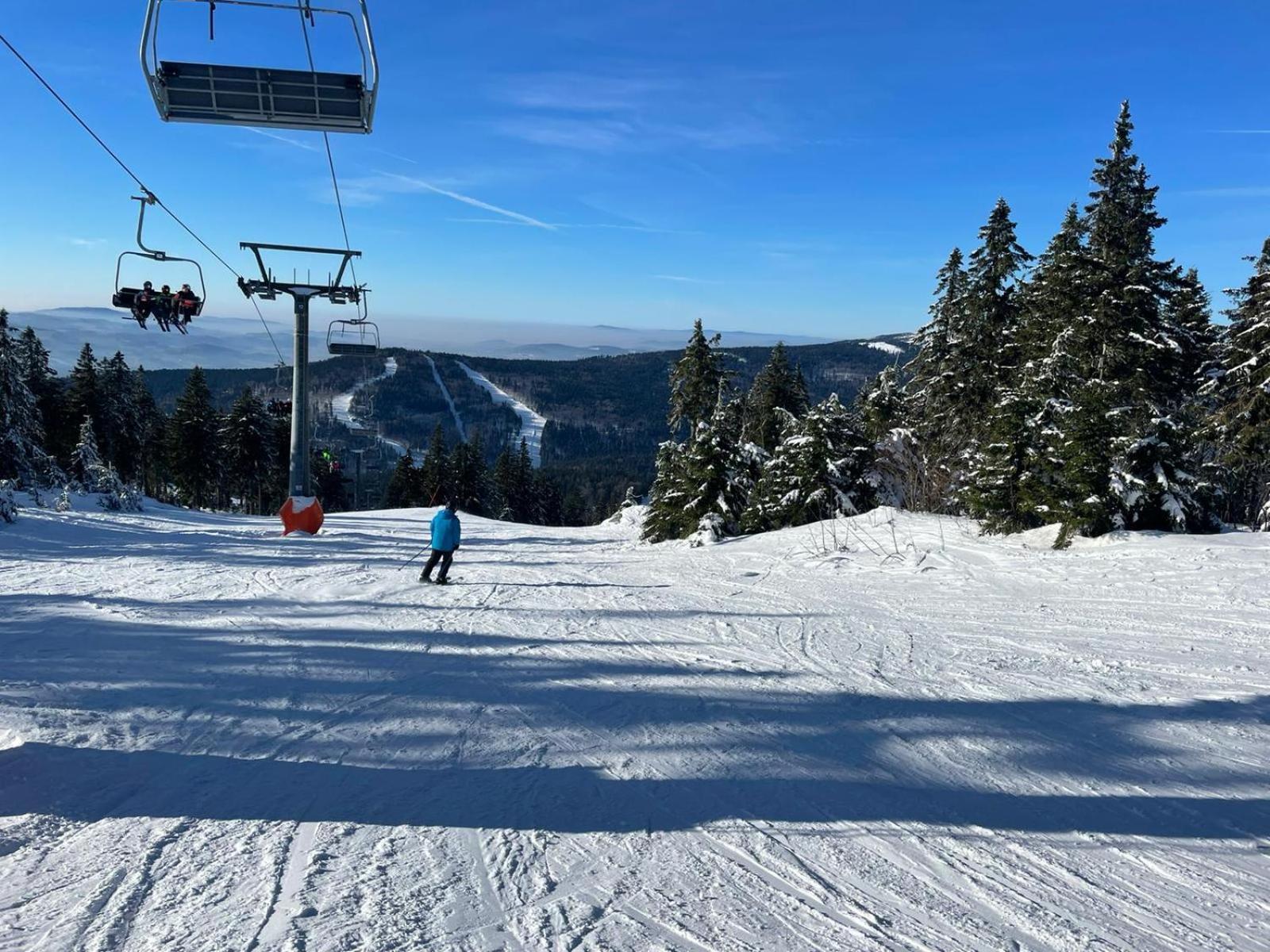 Lipno Apartments Bergmax, Ski Areal Lipno 16Min Dojezd - Resort Male Lipno S Terasou A Zahradkou, Parking Free Černá v Pošumaví Dış mekan fotoğraf