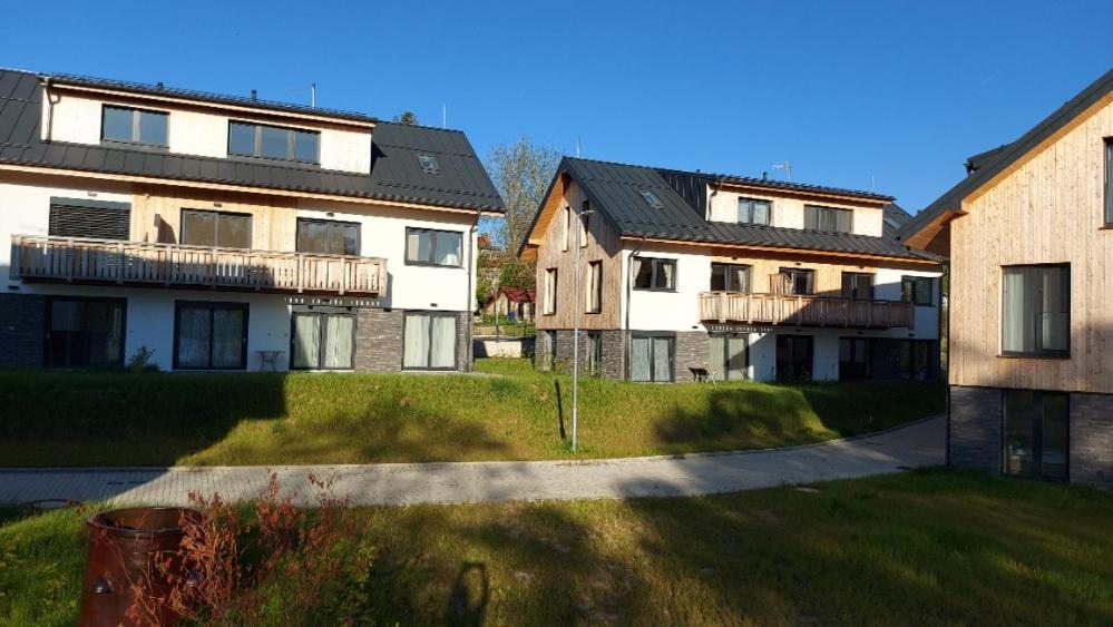 Lipno Apartments Bergmax, Ski Areal Lipno 16Min Dojezd - Resort Male Lipno S Terasou A Zahradkou, Parking Free Černá v Pošumaví Dış mekan fotoğraf