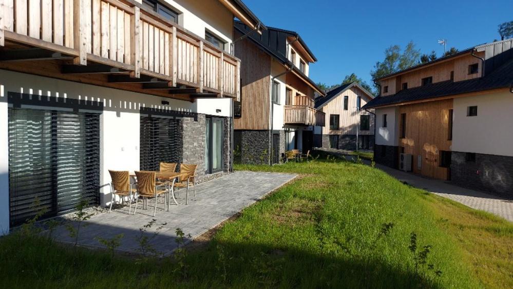 Lipno Apartments Bergmax, Ski Areal Lipno 16Min Dojezd - Resort Male Lipno S Terasou A Zahradkou, Parking Free Černá v Pošumaví Dış mekan fotoğraf
